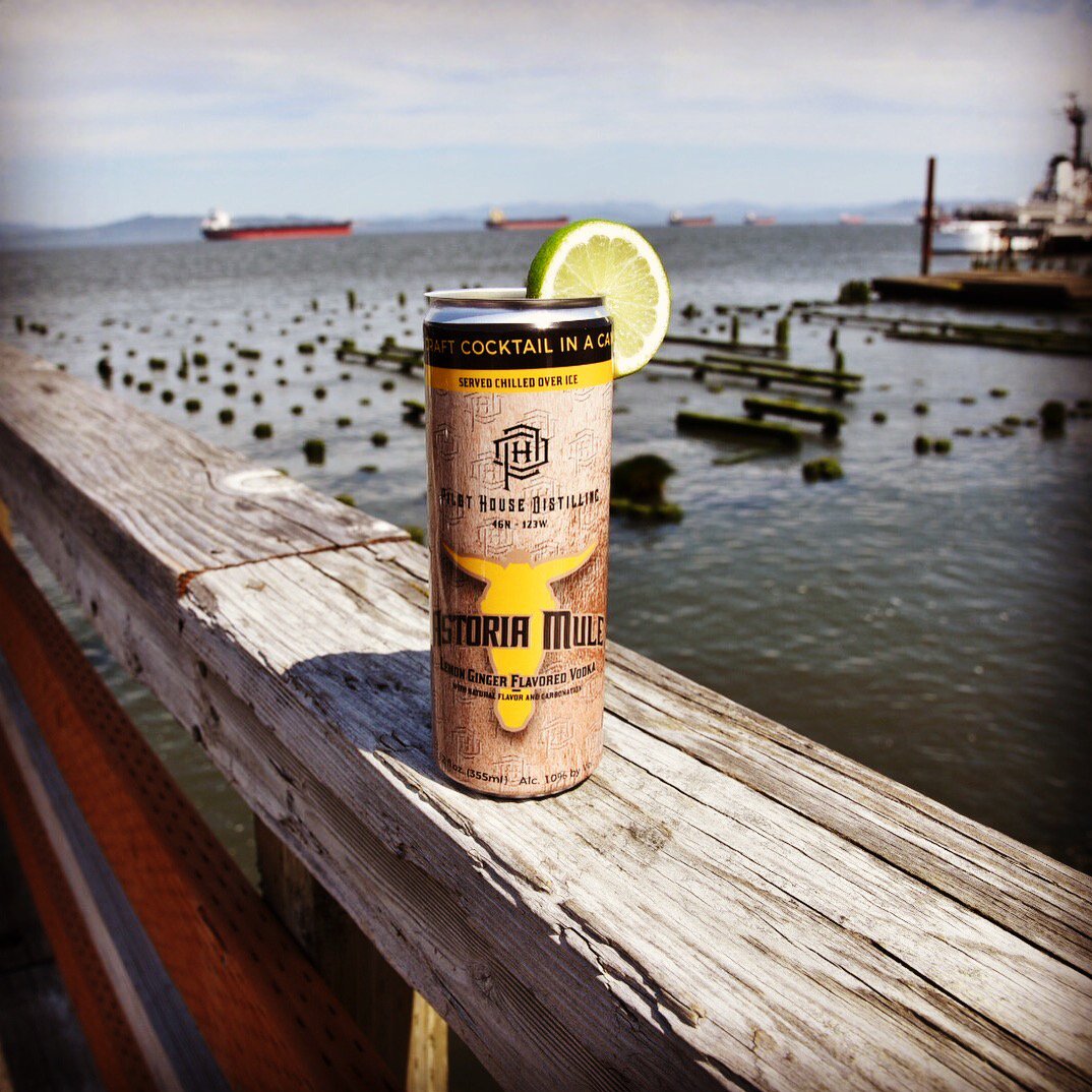 Moscow mules are here! #cannedcocktails