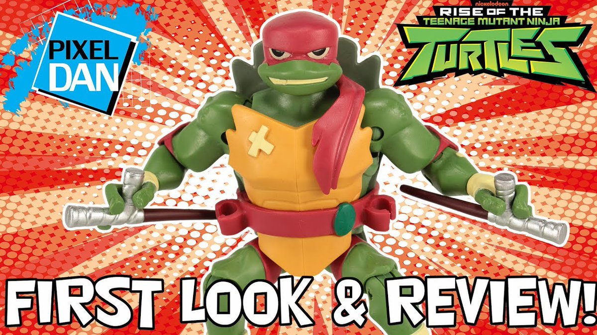PixelDan's tweet photo. Cowabunga!
Today I've got a very special First Look for you! Let's check out the new Rise of the @TMNT Raphael action figure from @PlaymatesToys!
You can check out the video here: https://t.co/zkS6Nk6XeG
RT's are much appreciated! #TMNT #RiseoftheTMNT #Nickelodeon #NickTurtles https://t.co/mYfvLf0b6J