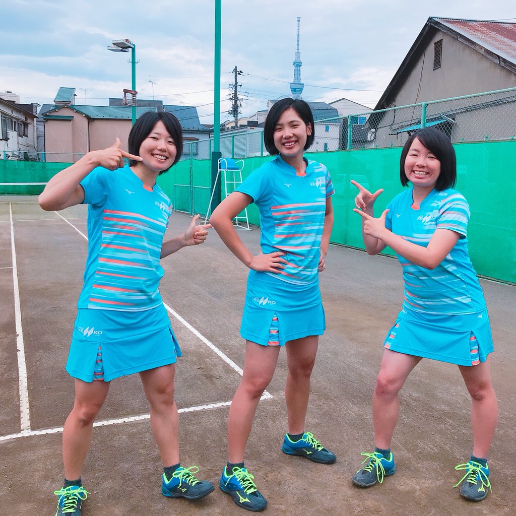 ソフトテニスユニフォーム ユニフォーム紹介 第2弾】 私達のもう1枚のユニフォームです👚 第1弾を