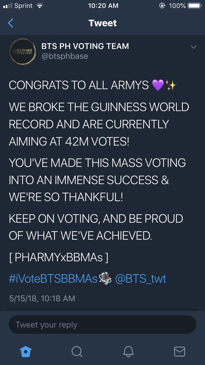 when BBMA voting started and armys proved we were not coming to play  #iVoteBTSBBMAs