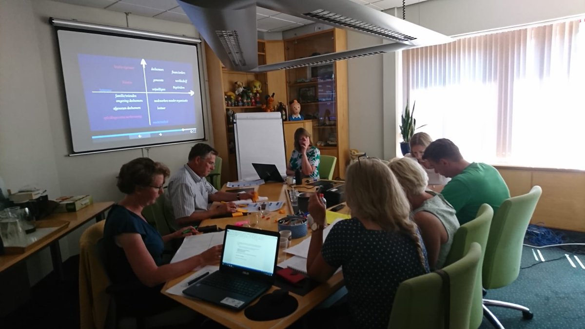 Eerste dagdeel Impact training  ihkv het good practices project bij de #arm in Utrecht. Interactie en ervaringen delen met elkaar. Het verschil maken met hun Good Practice .