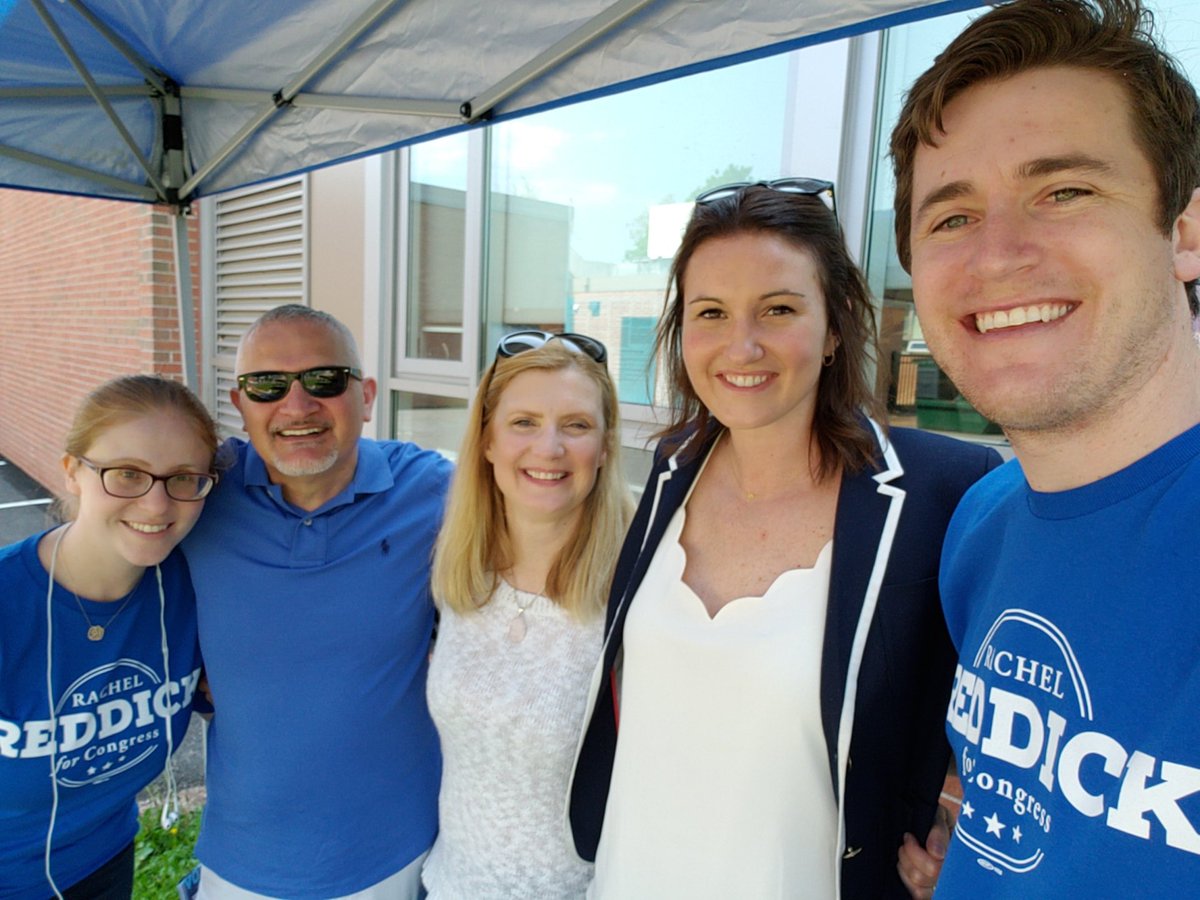 RachelReddick's tweet photo. Visiting our friends working the polls in Richland! #PA01 https://t.co/b60enqfSE6