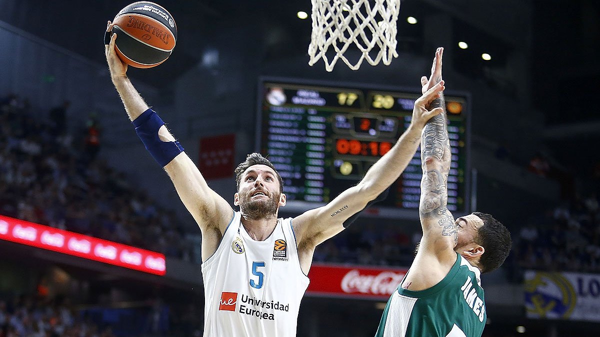 AdictosFIBA's tweet photo. #Euroleague 

RUDY FERNÁNDEZ VALORA LA TRAYECTORIA DEL EQUIPO: "Sabíamos que estábamos capacitados para llegar a la #F4Glory y ganarla con tantas dificultades como hemos tenido sería increíble e histórico"
https://t.co/EQpEqLrArr
