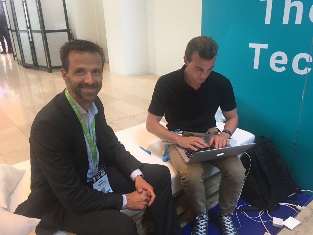The_LHoFT's tweet photo. Glad to organize on #LHoFT stand with @SiliconLux a #media corner @ICTSpring Great insights to discover soon. Thanks @Seqvoia_ @HenryVania @governance_com @bertboerman @tokenyICO @investify @Jacob__Hetzel @railsbank @nigelverdon #fintech #welcome2luxembourg https://t.co/T32YPs2mO6