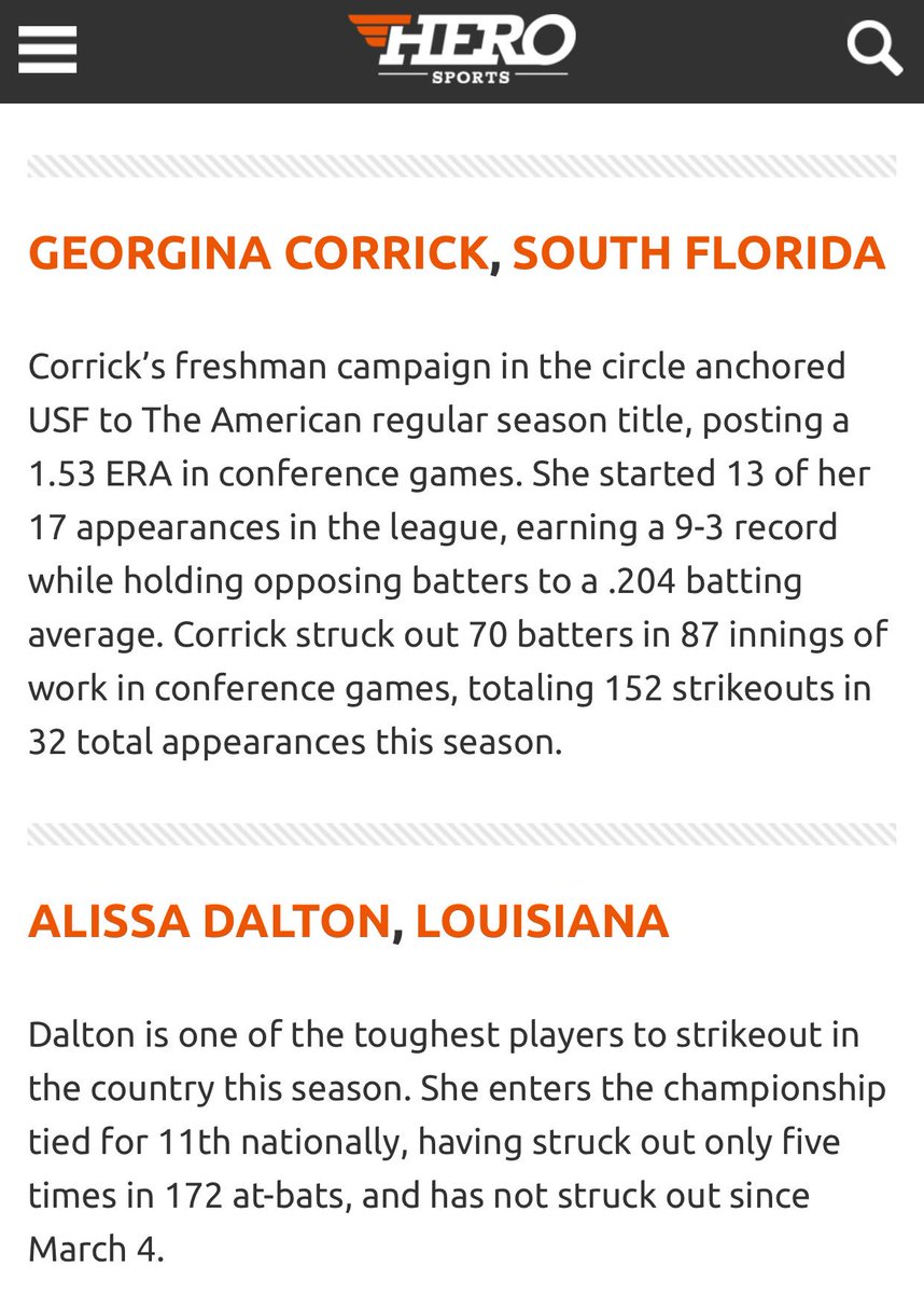 WilliamPochop's tweet photo. @HEROSportsSB @MIASKY3332 @HailStateSB @HailState @mighty_panthers @softball_orange @Jessica_tay07 @MSU_DawgPound Seriously, every player has these phenomenal stats listed, which Mia also has on a HUGE scale, yet all you list for Mia is that she’s helped her team improve? Get this straight. https://t.co/ML1pVbIPLb