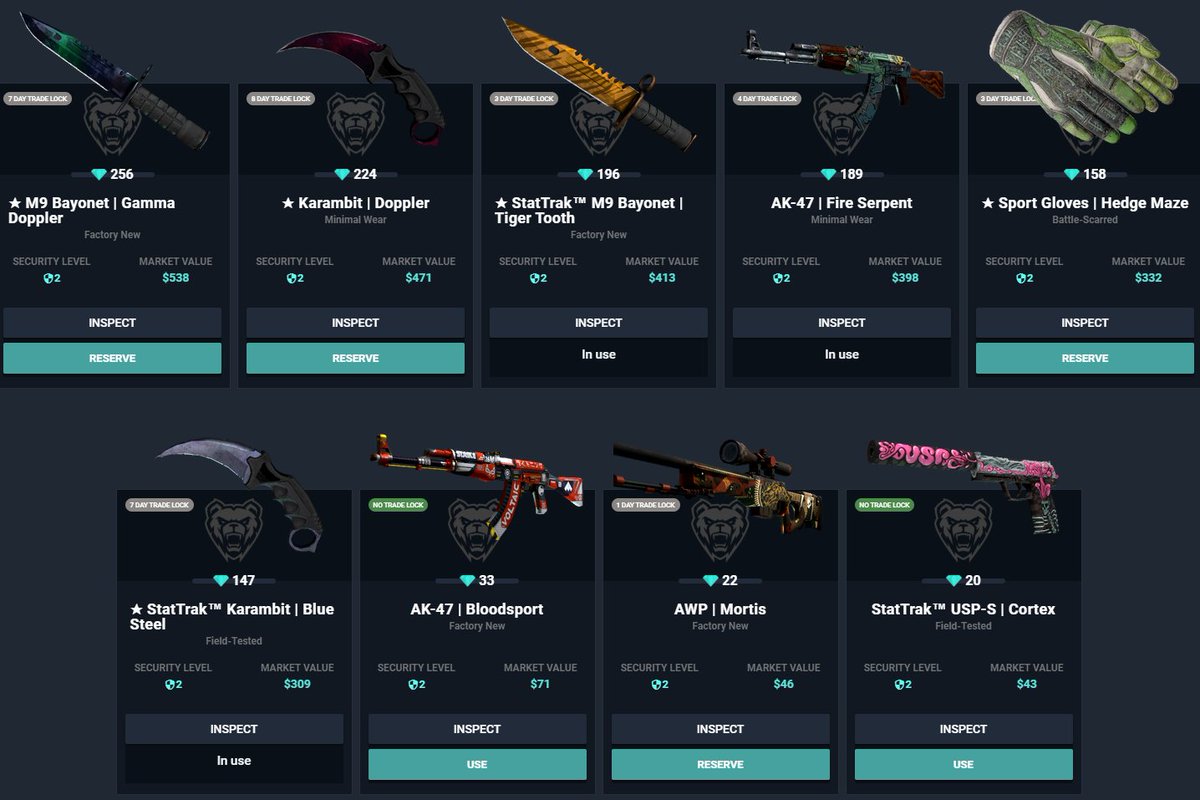 Lootbear On Twitter One Of The Many Amazing Item Inventories We Have Available Now On Lootbear Https T Co Qgnhpeaqwi Https T Co W0lm7w59b9 Lootbear Https T Co Nyek6qtjql