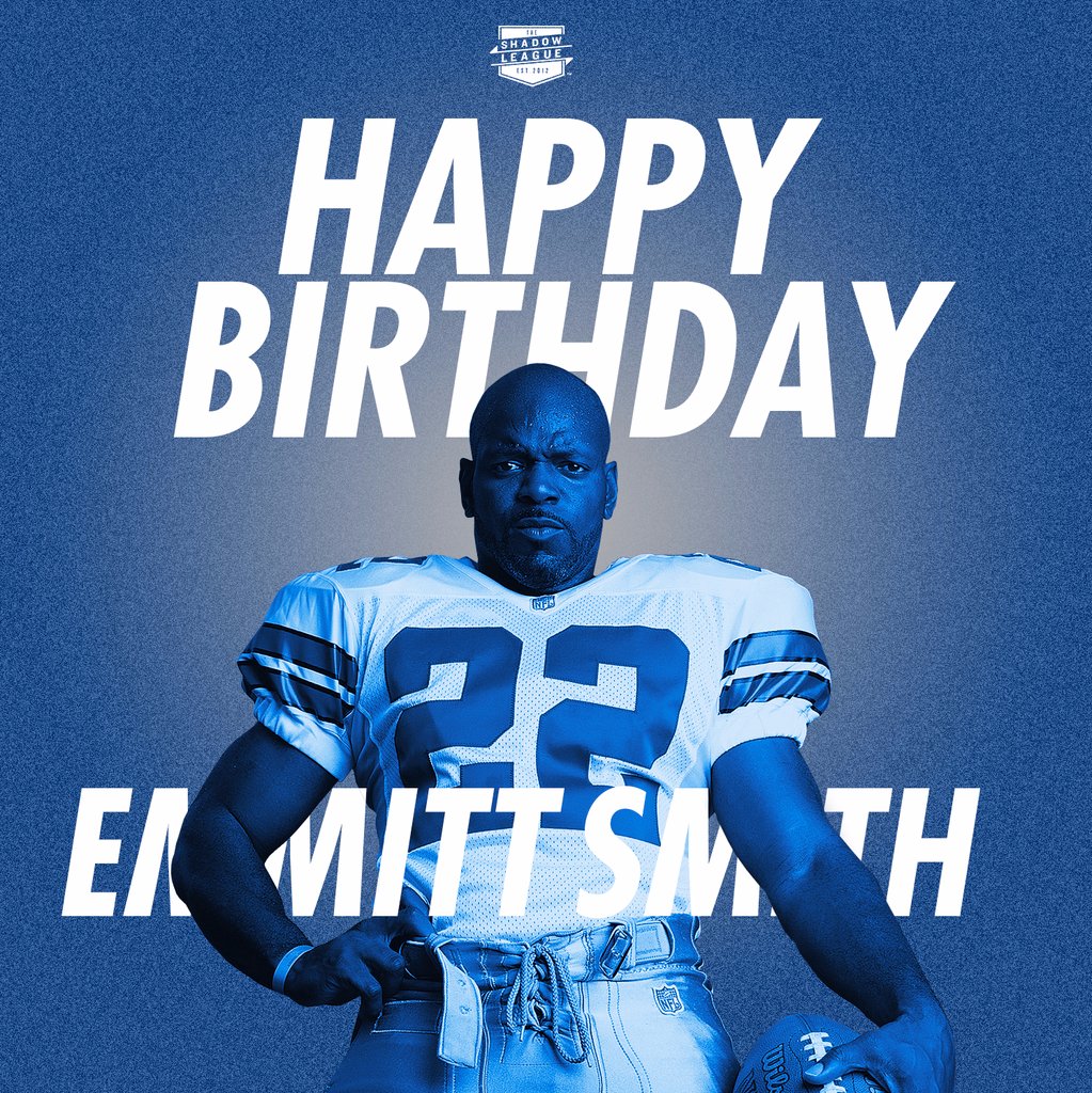 Happy 49th birthday to Emmitt Smith! 