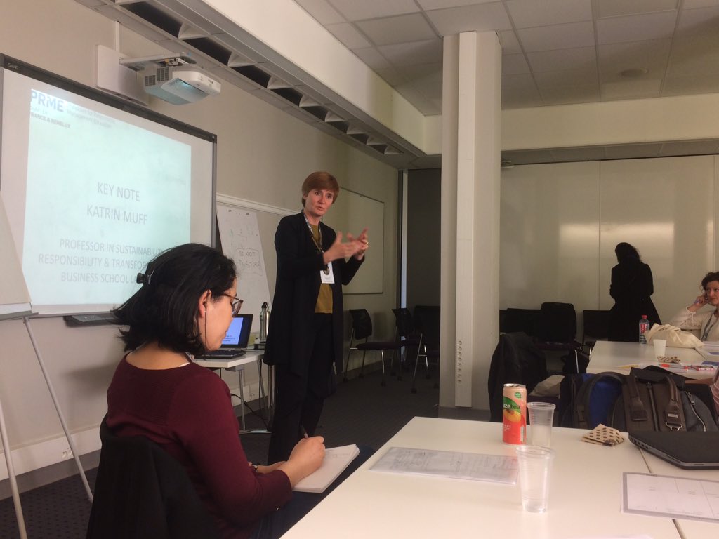 jonas_haertleUN's tweet photo. Inspirational end of the #PRME day: @KatrinMuff on #50plus20, new bschool rating & @RRBMnetwork as levers of change for management education. @kedgebsMRS #GRNow https://t.co/tqf4aP6G2l