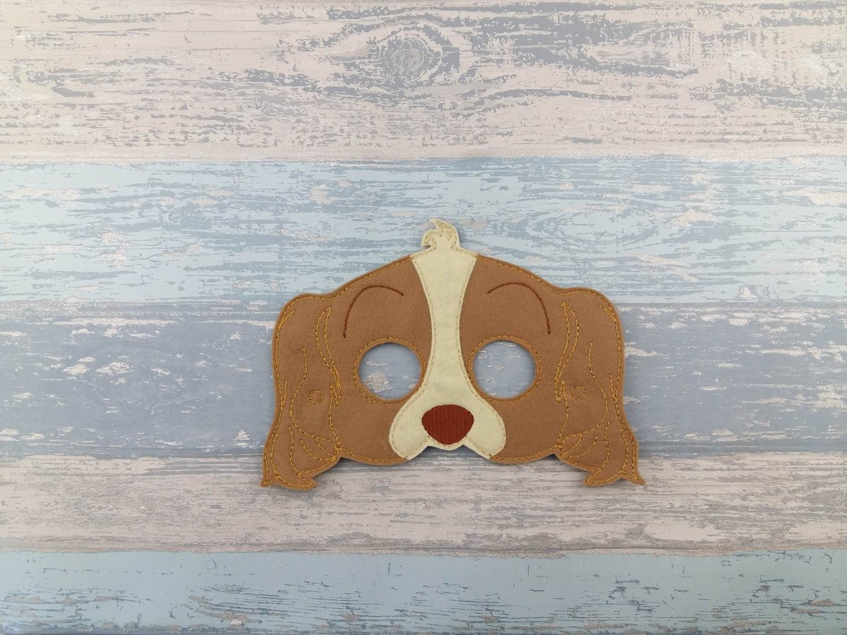 AHeartlyCraft's tweet photo. Brand New Spaniel Felt Dog Mask instore today @AHeartlyCraft https://t.co/UZexpnfRhd #Dog #Doglover #Spaniel #Lady #Halloween #Smallbiz #Kids #Toddlers #Costume #Felt #Crafter #epiconetsy #FlockBN #Etsygifts #CraftFlash #CraftyWorld #HMNation #Aheartlycraft #HMUK #HTLMP #QueenOf https://t.co/h8S4Q0cY6j