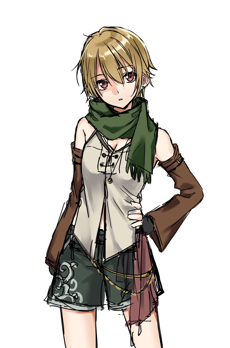 都嵩 ファンタジーボーイッシュオリジナルらくがき