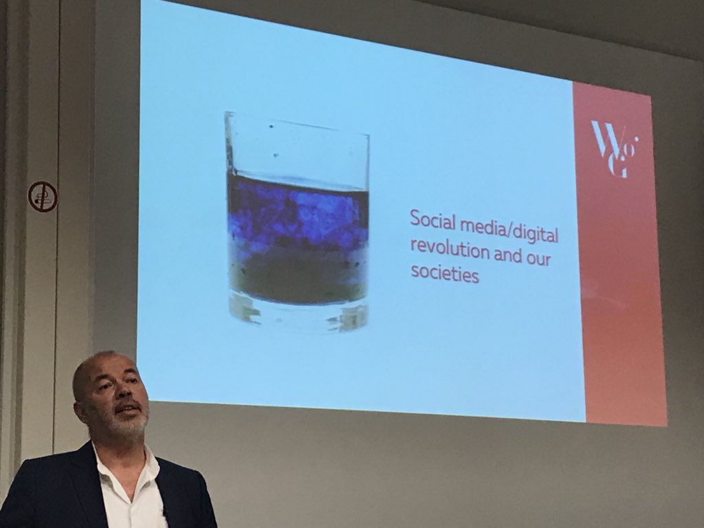 DanaiGrillou's tweet photo. So interesting lecture @BrusselsTalking Brussels with @cginisty the most important thing in #socialmedia  is the followers...”No movement without a first follower!”#Brusselstalking https://t.co/ZzGNqBV7Ld