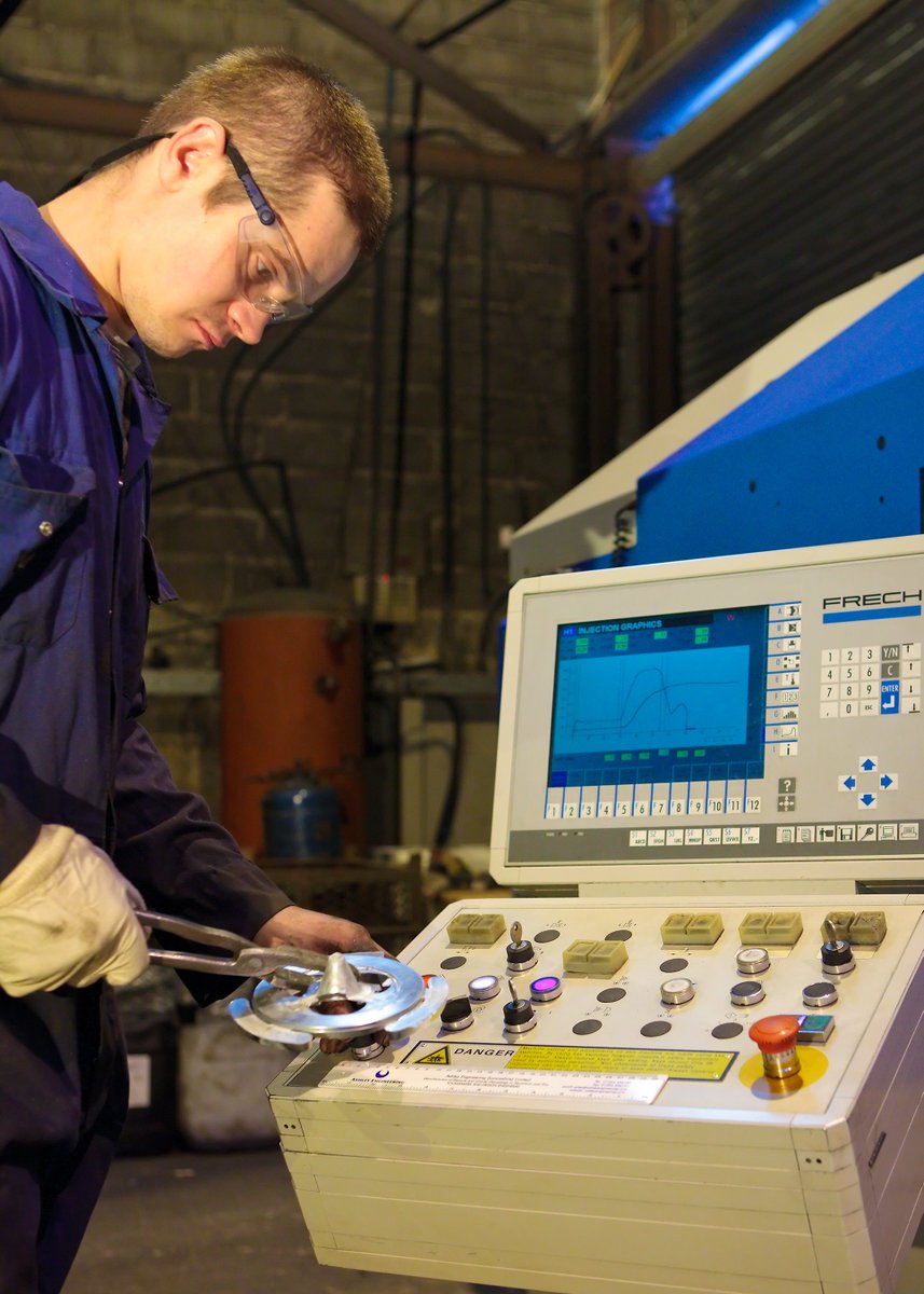 Zinc &amp; Aluminium Foundry in the heart of #Lancashire. Over fifty years serving industry with quality components and excellent customer service. ashleyengineering.co.uk/plant-list/ we welcome enquiries and can produce die-cast components fully finished machined and painted. #ukmfg