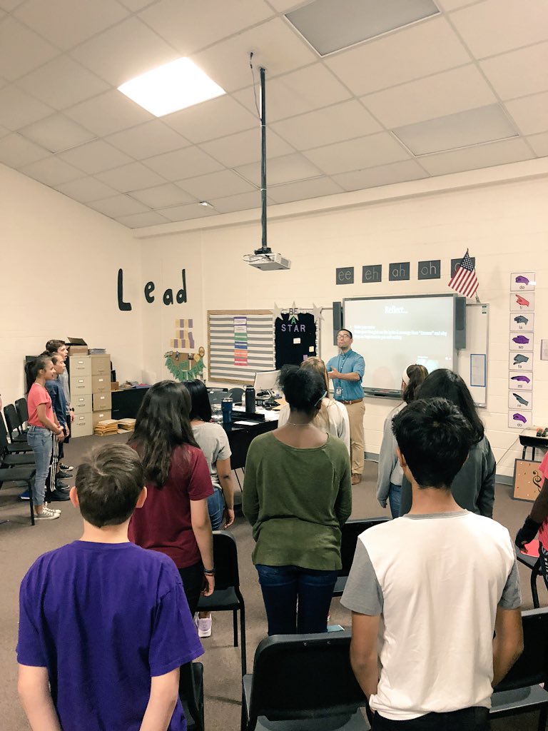 MsNewburger's tweet photo. I got a sneak peek at tonight’s chorus concert! WOW @_MrGodinez_   has these kids sounding amazing! #friesframe https://t.co/GmjT52WsER
