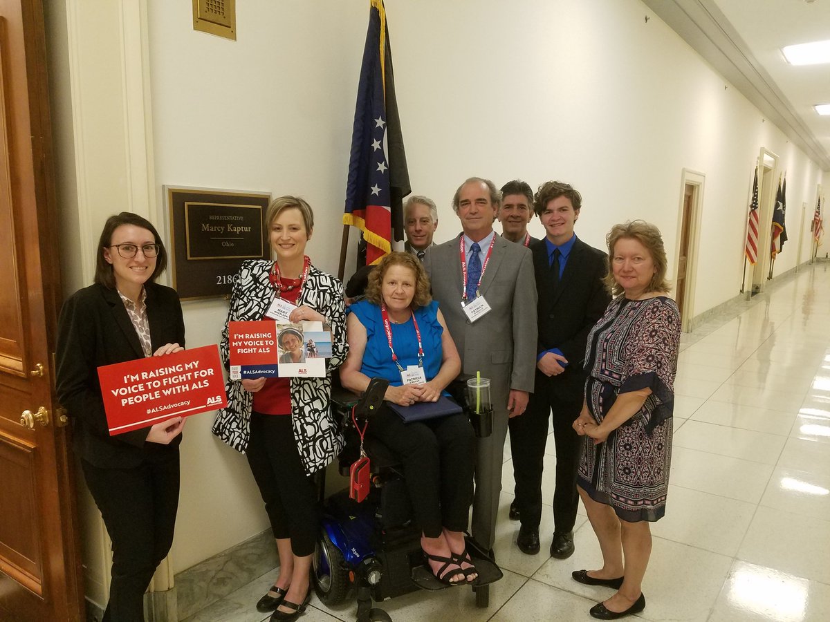 @RepMarcyKaptur has a long history of supporting those with #ALS. We thank you for all that you do to #StrikeOutALS. #ALSadvocacy #ALSCare #ALSResearch @alsassociation @ALSANorthernOH