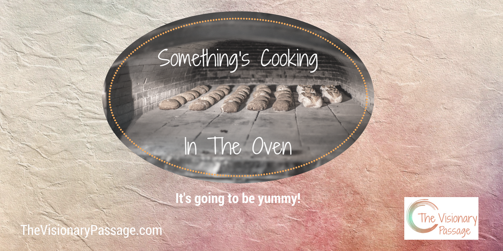 LeslieCottrell's tweet photo. Something exciting is about to come out of the oven at The Visionary Passage.... https://t.co/kerYclgi2o