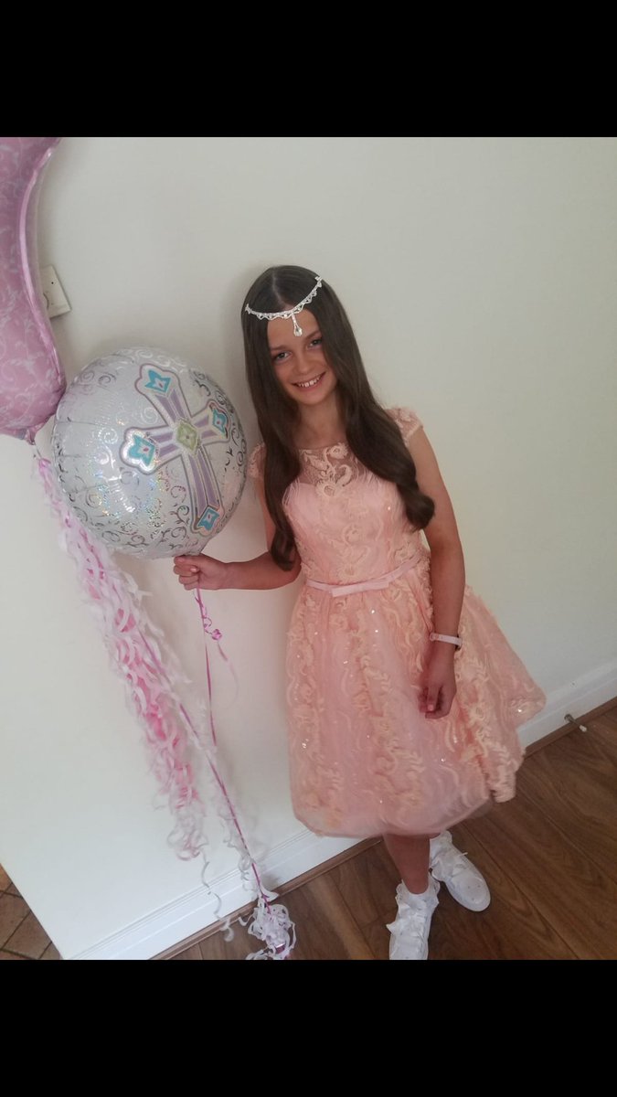 Racheledel123's tweet photo. My beautiful god daughter on her confirmation 😍😍😍 she really is a beauty inside and out super proud to be her godmother #maddie #herdress #herhair #sheseverything 💖 https://t.co/7z2qwbaJjs