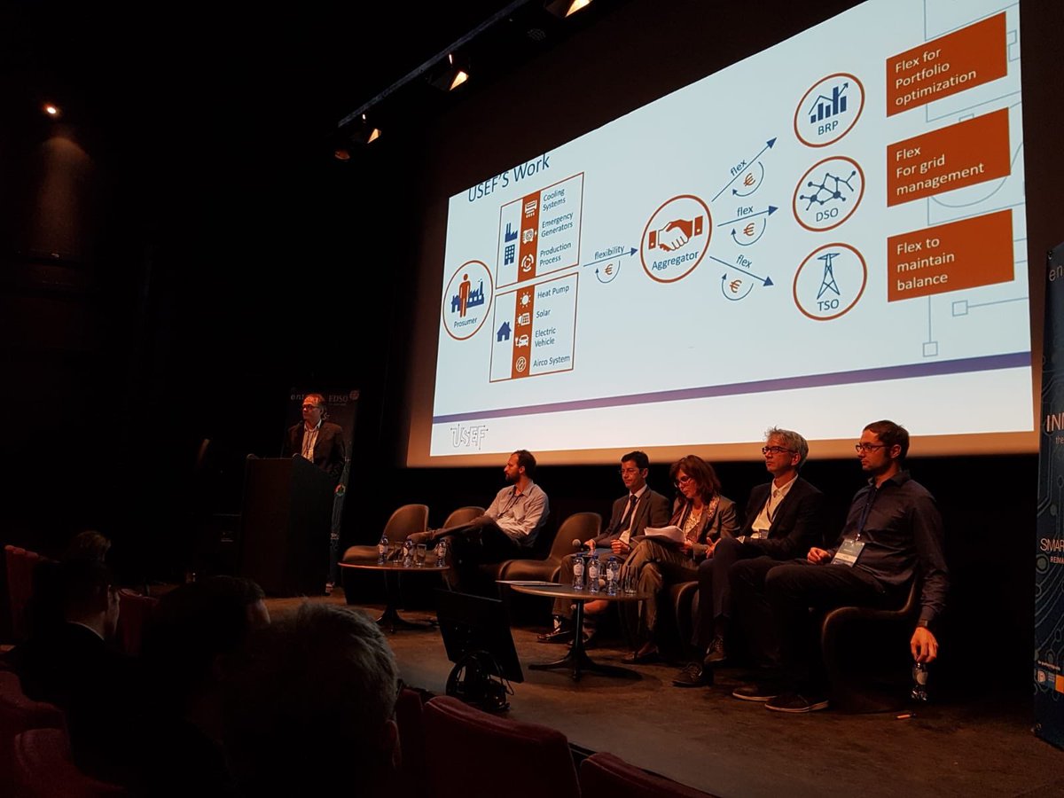 USEFsmartenergy's tweet photo. Many interesting conversations and now: presenting findings of #DSO workstream at #INNOGRID2020 https://t.co/99iDiHos4Y