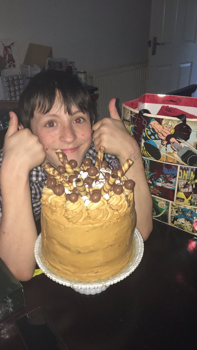 NsdBubba's tweet photo. 13th Birthday salted caramel sundae cake 
#cake #birthday #13yearsold #saltedcaramel #rainbowcake 
@nsdtrikster @David_Crapper https://t.co/1I0MfHqNYu
