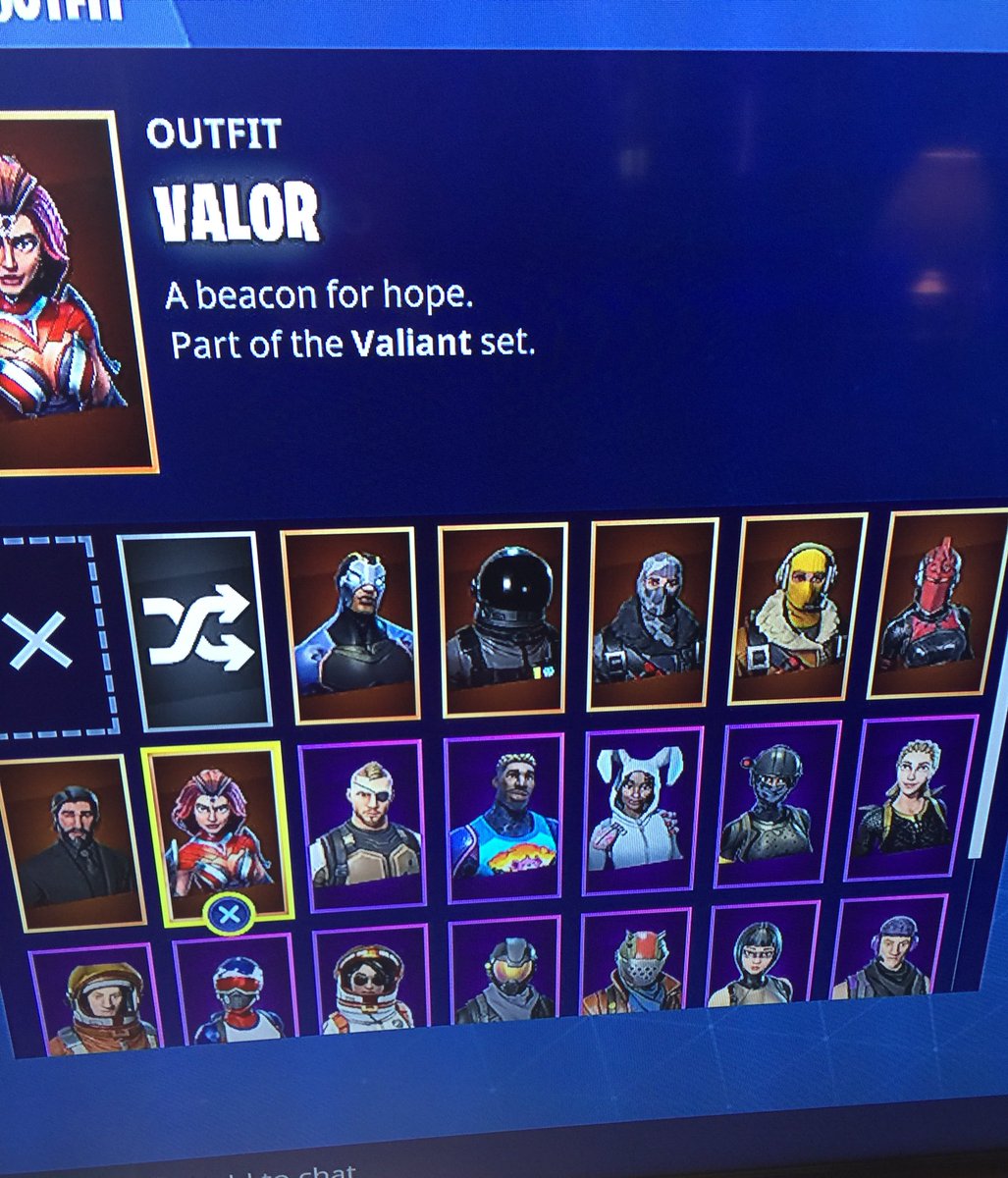 Alex99551936's tweet photo. Willing to trade for skull trooper or black night with love ranger https://t.co/JHkIf9Oj0N