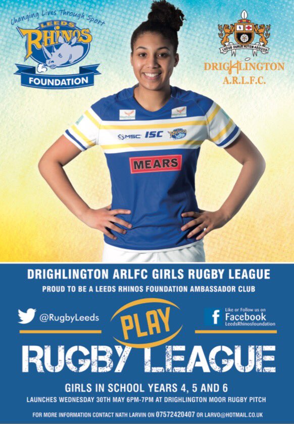 Drigrugby's tweet photo. It’s really happening. Anyone attending please DM #girlscanplaytoo#exciting
@RugbyLeeds @NathLarvin @georgia_rochey @mandytolson @S_Horner61 @LoisForsell @DrigCavalier https://t.co/dBGbWgu3Qk