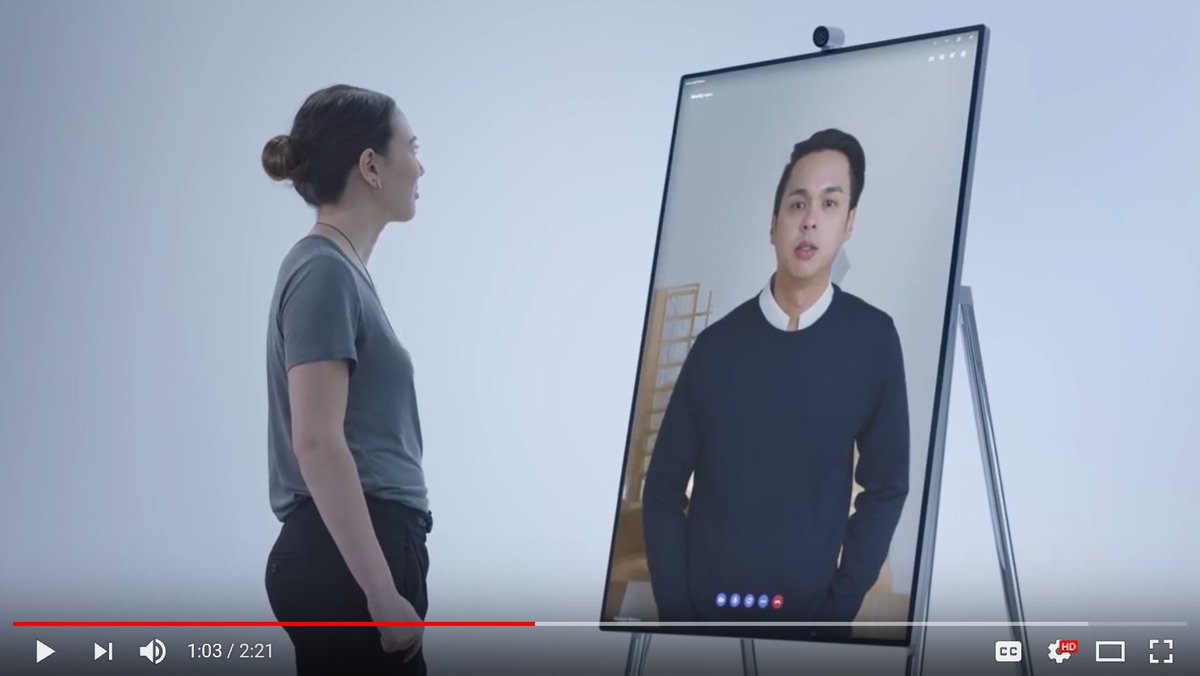 Anne_Michels's tweet photo. Introducing #Microsoft #SurfaceHub2. 
Coming in 2019.
https://t.co/nUlhVwYira https://t.co/levTam73Rf