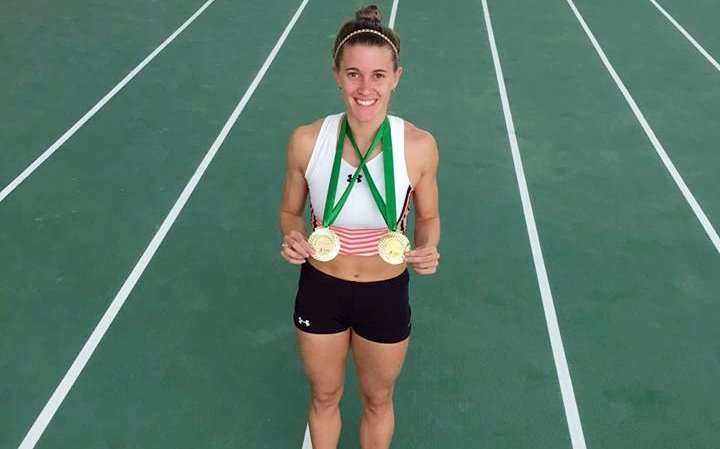 lalicudeportiva's tweet photo. #Licuadora2018

🇧🇴 Camino a @Cocha2018 

🏃‍♀️ @vicky_woodward estrenó la nueva pista de #Atletismo con triunfo y nuevo récord nacional en los 100 metros

⏱ Logró 11.40 segundos y ganó la prueba en el Grand Prix ''Julia Iriarte''

🏅 También conquistó el oro en los 200m https://t.co/TgSEPwnqgy