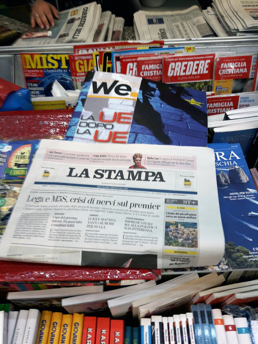 AboutWEnergy's tweet photo. Our magazine #WE38 is available with @lastampa until tonight! Don’t miss it https://t.co/d41Ieg58K1