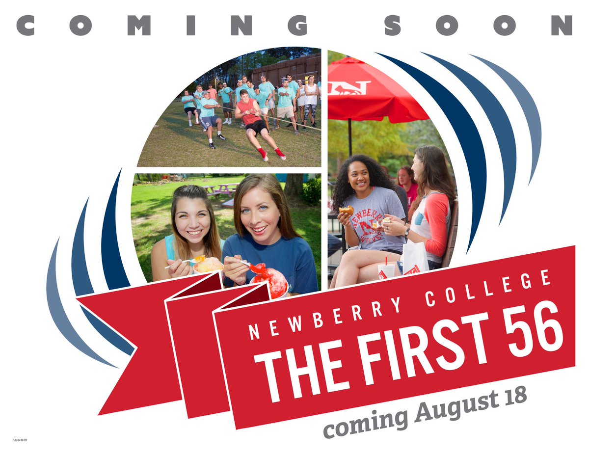 NewberryCollege's tweet photo. #first56 https://t.co/O1fjYhNRKg