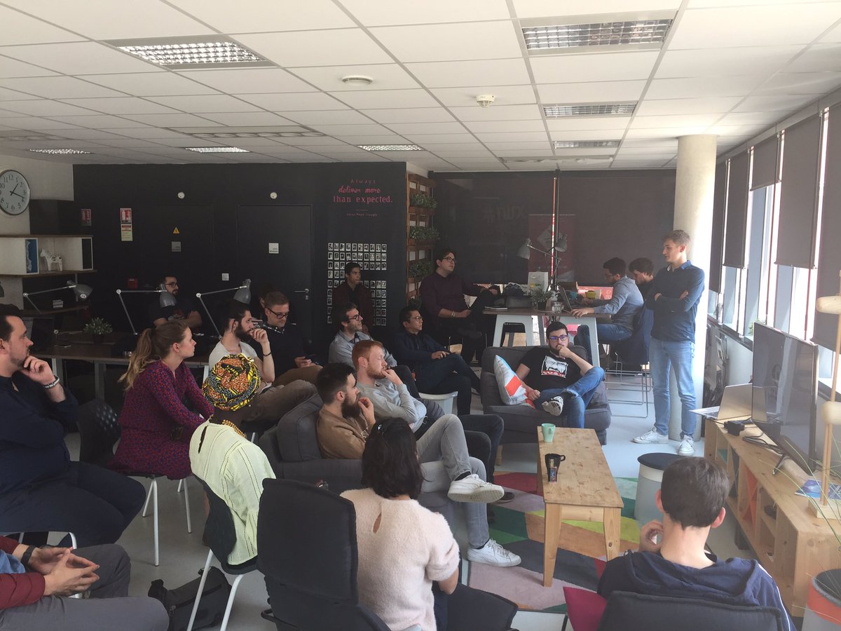 n_w_x's tweet photo. Le #colunchpitch c'est l'occasion pour les porteurs de projets de se challenger ! Pour cela notre partenaire de la @CE_Normandie est toujours au RDV! Merci @Aurelien_Valet 👍🏻 https://t.co/tRKzR08ylf