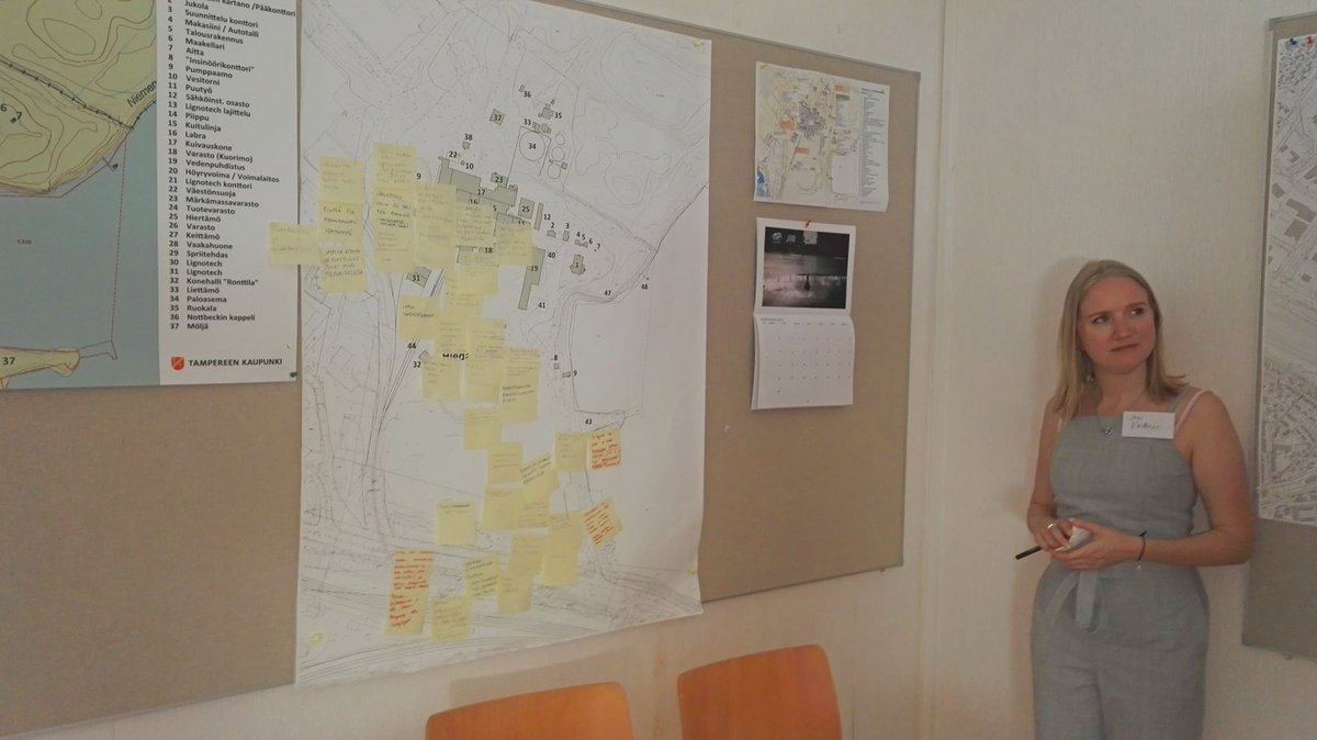 UNaLab_EU's tweet photo. The #Urban Living Lab Training session is taking place in @hiedanranta in #UNaLab front-runner city #Tampere today 📝 Read more about the project here ➡️ https://t.co/cnVEvQovit  

In the 📷: @ines_vaittinen from @openlivinglabs https://t.co/2b8M9oSodu