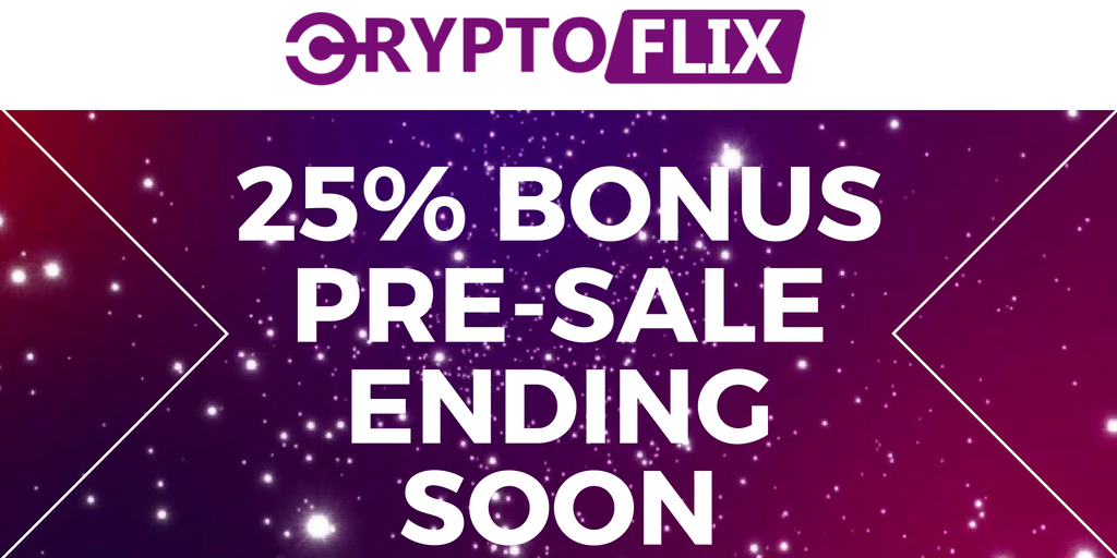 Crypto_Flix's tweet image. Don't miss this opportunity for a 25% bonus during our pre-sale happening now!
To join our #TokenSale just fill out the form at our website ➡️ cryptoflix.io