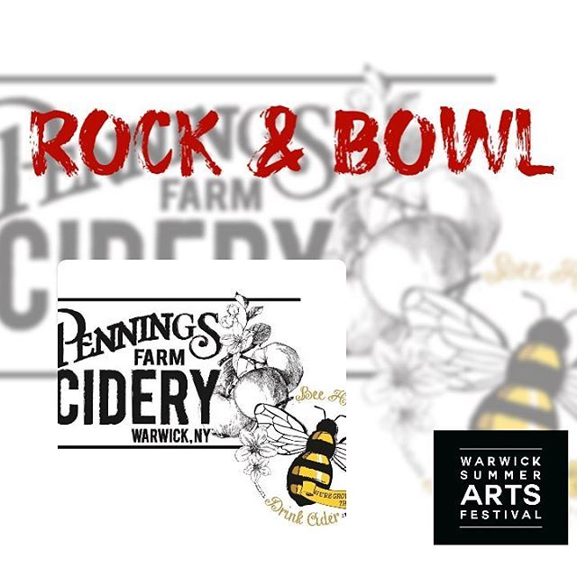 WarwickArtsFest's tweet photo. Thank you Pennings Farm Cidery for the basket of cheer for this Friday’s Lucky Locker game at Rock and Bowl! All you can bowl! Battle of the Bands! Fun games! Ticket link in Bio.

#BattleOfTheBands #RockAndBowl May 18 at Pin Street Alley #WarwickSummerArts #highschoolband #S… https://t.co/TYfU1GTHLu