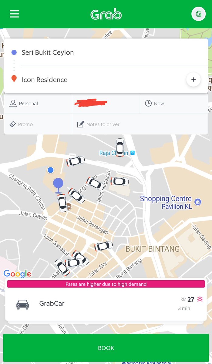 Grab Malaysia Pa Twitter Hi Zoe We Re Sorry To Hear That You Were Dissatisfied With Our Fare Please Be Advised That All Grabcar Fares Are Subjected To Dynamic Pricing Due To The