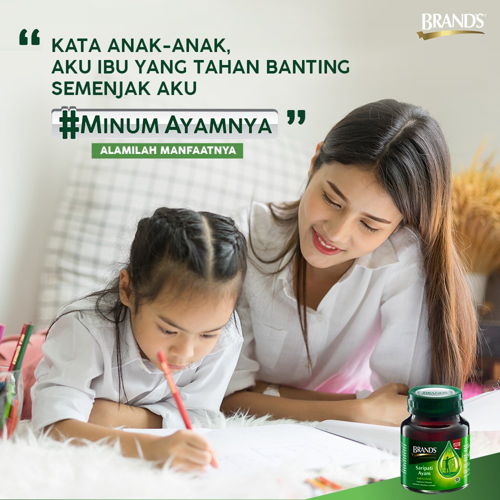 Mengurus keluarga pastinya butuh stamina tahan banting. Yuk  #MinumAyamnya badan jadi gak cepat lelah dan pegal! Cek selengkapnya di bit.ly/RUTINMINUMAYAM…