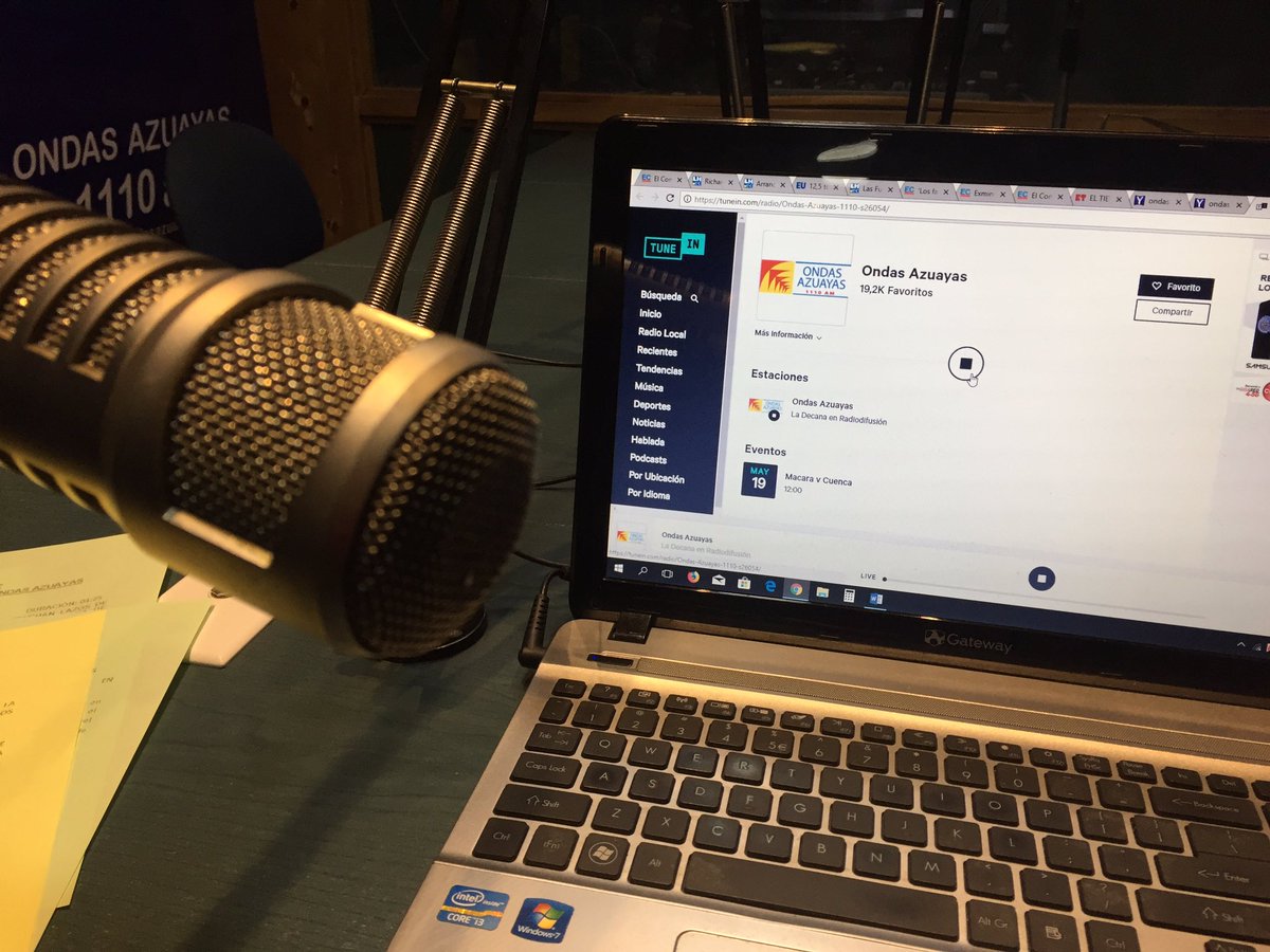 ondasazuayas's tweet photo. Amanece bien informado!!!
Estamos al aire!!!
#radionoticias en #ladecana @ondasazuayas #1110am https://t.co/AcmYBtVnGR