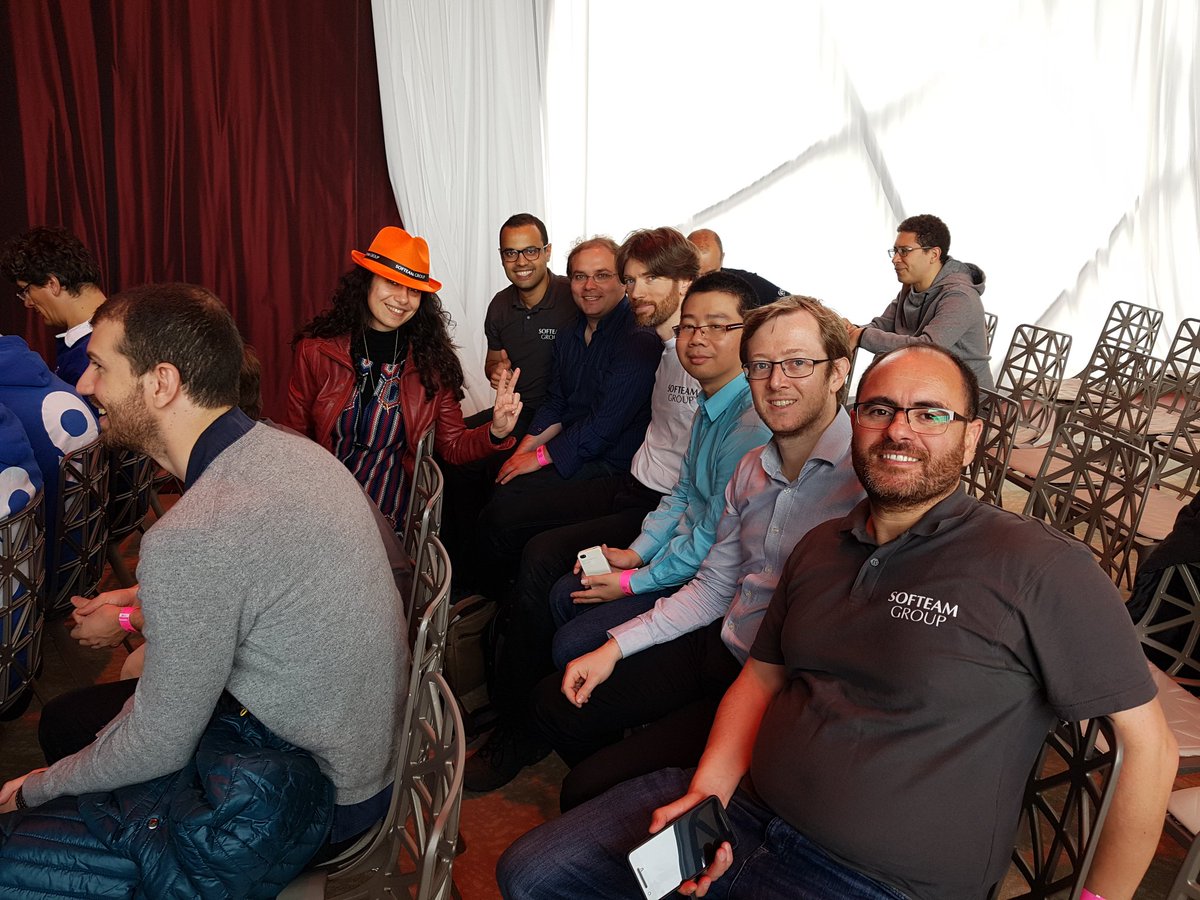 thomasschwender's tweet photo. #parisjuganniversary les 10 ans, déjà...
Et pour fêter, #StarTECHJava @SofteamGroup en force !! 😃😎
#WeAreSofteam https://t.co/W4wPrM9DId