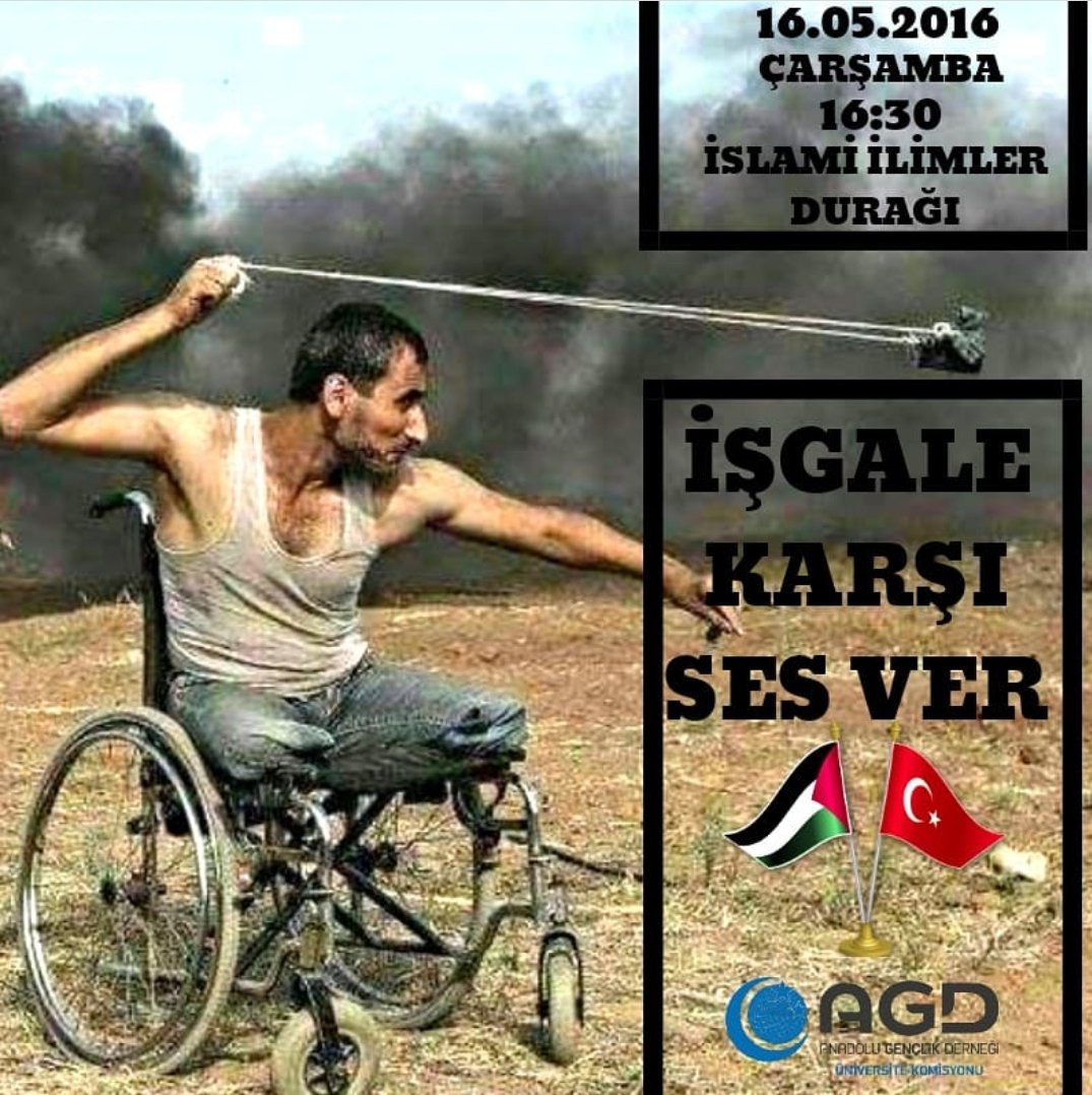 #KalbimizFilistinde
Gevşeklik göstermeyin, üzüntüye kapılmayın. Eğer inanmışsanız, üstün gelecek olan sizsiniz. (Âl-i İmran 139)