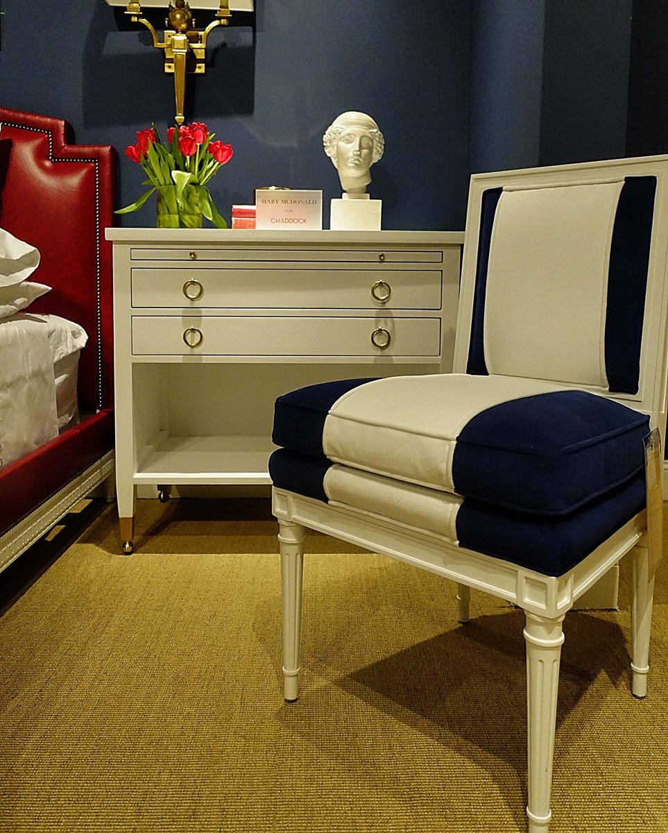 A bedside moment designed by <a href="/MARYMCDONALDINC/">MARY MCDONALD</a> for <a href="/DesignOnHPMkt/">DesignOn is now ANDMORE at High Point Market</a>. What's on your #nightstand?
.
.
#bedroominspiration #bedroomdesign #interiordesign #stylingideas #hpmkt #customfurniture #mastersuite #masterbedroom #guestroom