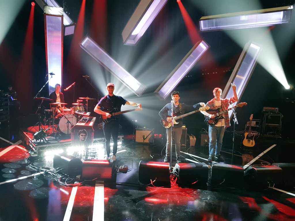 HeyAdamWhitmore's tweet photo. Crazy things are happnin, @Boy_Azooga flying at the moment. So happy/nervous/chuffed/excited for these absolute legends! They're on @BBCLater LIVE TONIGHT at 10pm! 💙 https://t.co/WfobmmPBMt