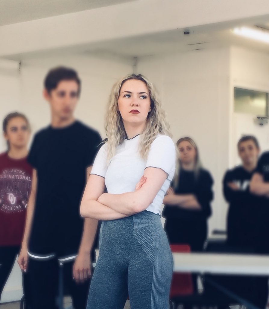 MepaBadGirls's tweet photo. Our very own Shell played by the very talented Danielle Longhurst - originally played by @Nickyfar !! Danielle is a 2nd year at MEPA and you won’t want to miss her in this years musical💃🏻 https://t.co/N0rBbAjb29