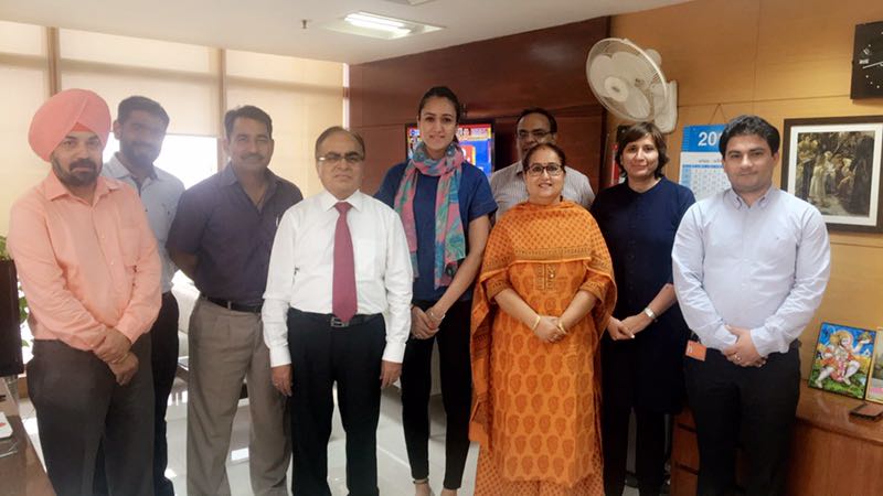 With <a href="/IndianOil_Delhi/">IOCL_Delhi</a> team in office.  <a href="/IndianOilcl/">Indian Oil Corp Ltd</a>