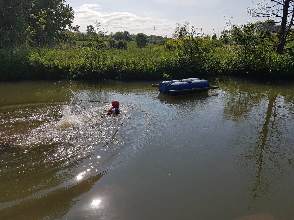 CultsAcademy's tweet photo. Raft building in the beautiful Normandy countryside #CANormandy18 https://t.co/EJMoJJ6cHX