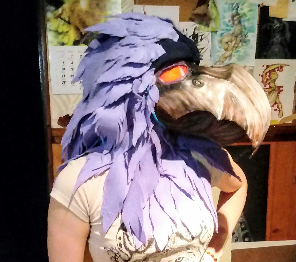 _Pingwinowa_'s tweet photo. Moar wip's of #Arakkoa from #WorldofWarcraft :D jusr few more feathers ! https://t.co/xpcolMV1Bj