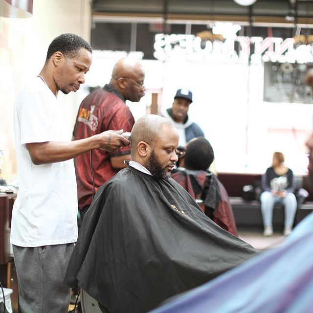 DMSBarberShop's tweet photo. After a hard day’s work, let #dennymoes be your #1 stop! We’ll get you looking 🔥 than ever for your shift! https://t.co/SEEcmu3igw https://t.co/yG3jX4cJ4J