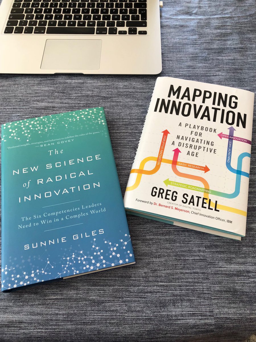 Two new books to consume and reflect on! 
Thanks to the authors @sunnie_giles and @Digitaltonto 
#TechAdoption #TechnologyAdoption #Innovation