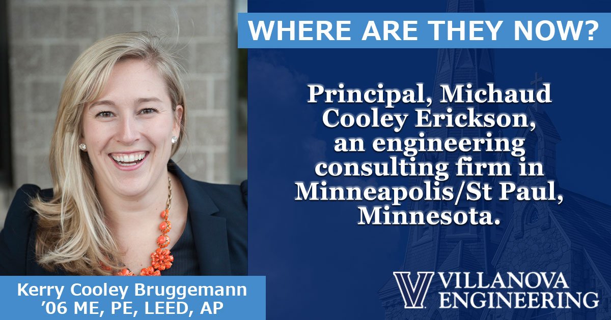 NovaEngineer's tweet photo. A member of Nova’s Alumni Association Board, Bruggemann is passionate about attracting new dynamic thinkers to the engineering field through her work with the National Society of Professional Engineers and the VUAA. #WhereAreTheyNow #NovaEngineer @NSPE @MichaudCooley https://t.co/K5A87qtQly