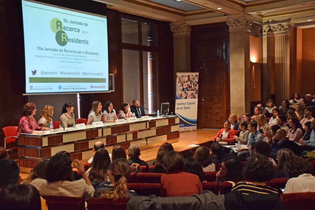 jlval2310's tweet photo. Grans treballs a la 10a Jornada de recerca de #ResidentsICS de la Unitat Docent Multiprofessional d'Atenció Primària i Comunitària d'@apicsbcn: amb mètode i translacionals. Gràcies a la seva motivació, la col·laboració dels tutors i la implicació dels tècnics de Salut #BASIQ_ICS https://t.co/2vUOGlqMsw