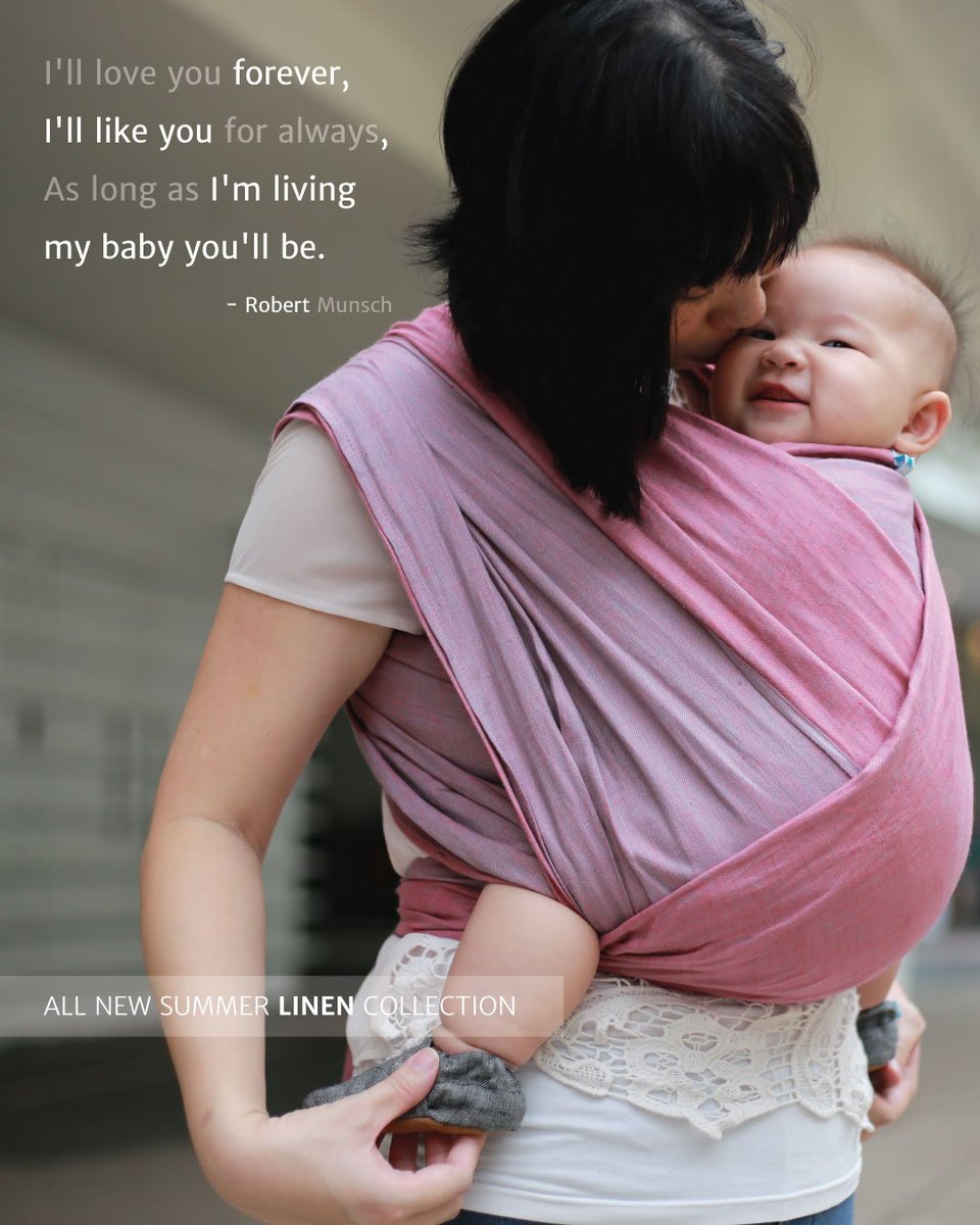 SoulSlings's tweet photo. I'll love you forever,
I'll like you for always,
As long as I'm living,
My baby you'll be <3
#parentingquote #quoteoftheday #maketimefamilytime #soulslings
P.S: Buy our New Summer Linen Collection only on https://t.co/fjZACNGw02 https://t.co/FxwniGcHi5