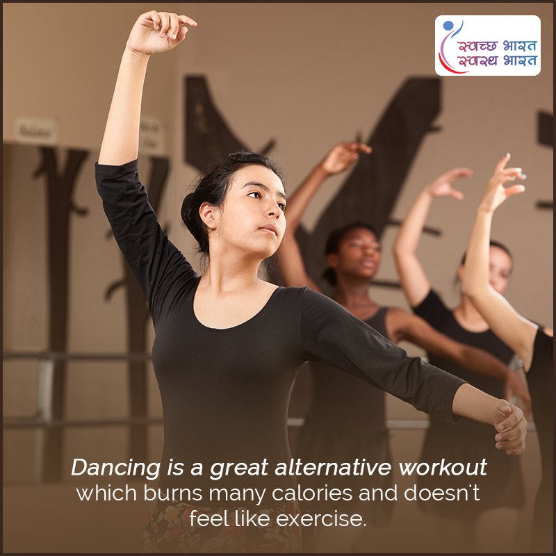 SwasthChetnaa's tweet photo. Dance your way to a better health.
#SBSB https://t.co/aZQeNNRjV5