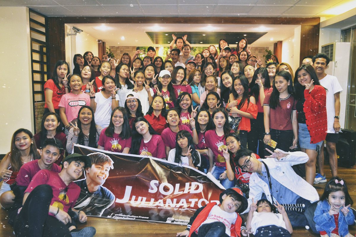 JulianatorsBTN's tweet photo. + Meet and Greet with our forever love, Julian Trono! @iamJulianT 
Thank you and Congratulations for your win! Well deserved, Chairman! 💯

Have you seen the movie? C'mon guys you must see it!! #SquadGoals 

SQUAD GOALS still showing in Cinemas Nationwide! ❤ https://t.co/msfxuURwfy